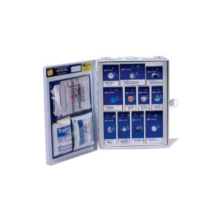 Acme United First Aid Only 90578 Medium SmartCompliance First Aid Kit, ANSI Compliant, Class A, Metal 90578
